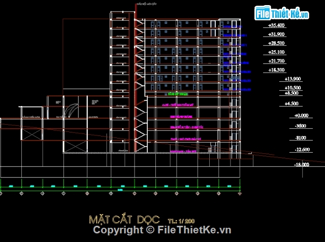 File cad,File thiết kế,coffe bar